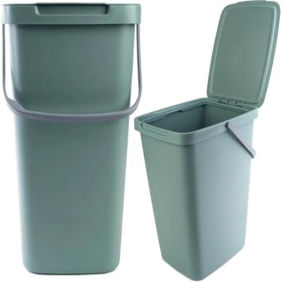 Kadax Waste bin 20L with lid - Segregation Kadax Waste bin 20L with lid - Segregation