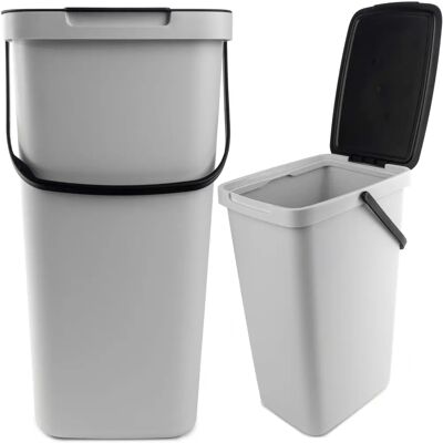Kadax Waste Bin - Segregation 20L Modern Design Kadax Waste Bin - Segregation 20L Modern Design