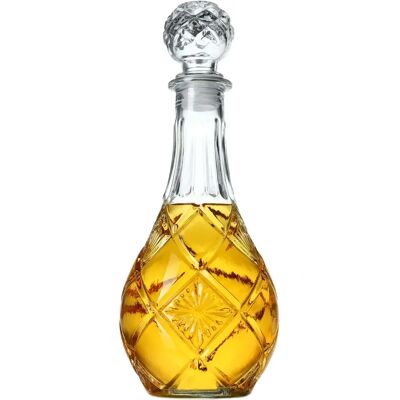 Decanter di Whisky KADAX - Bottiglia di Vetro 0,8L con Tappo Decanter di Whisky KADAX - Bottiglia di Vetro 0,8L con Tappo
