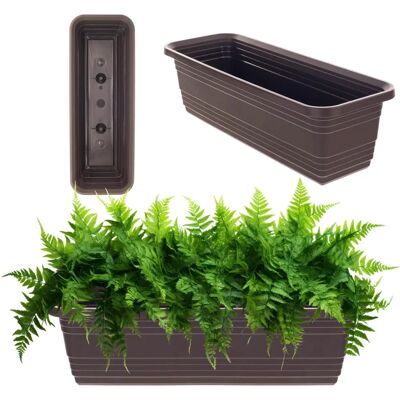 KADAX Mokka Balkonblumenkasten - Pflanzgefäß KADAX Mokka Balkonblumenkasten - Pflanzgefäß