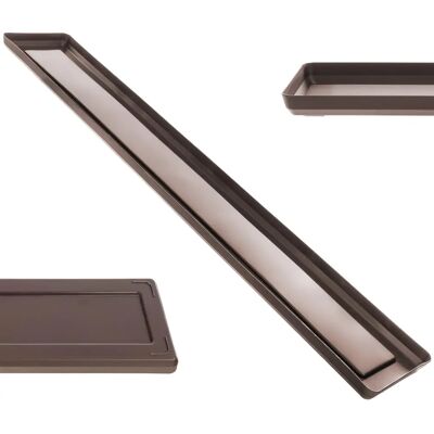 Kadax 80cm Mokka Kunststoff Pflanzenschale Kadax 80cm Mokka Kunststoff Pflanzenschale