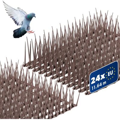 Púas para Pájaros de Acero Inoxidable - 11,64m de Protección Púas para Pájaros de Acero Inoxidable - 11,64m de Protección