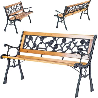 Ławka ogrodowa z żeliwa 127cm Kadax Ławka ogrodowa z żeliwa 127cm Kadax