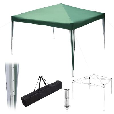 KADAX Garden Gazebo - 3x3m Green - Garden Gazebo KADAX Garden Gazebo - 3x3m Green - Garden Gazebo