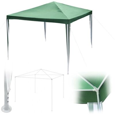 Kadax Garden Gazebo 3x3m - Elegant Modern Green Shelter Kadax Garden Gazebo 3x3m - Elegant Modern Green Shelter