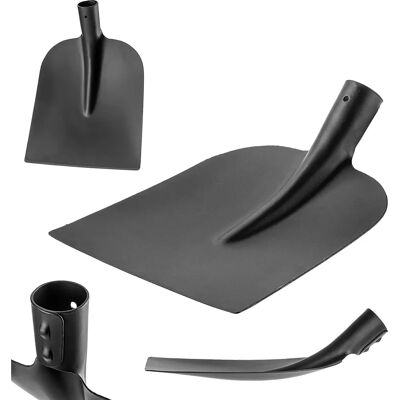 Kadax Durable Steel Shovel Set - Flat, Universal & Sand Kadax Durable Steel Shovel Set - Flat, Universal & Sand