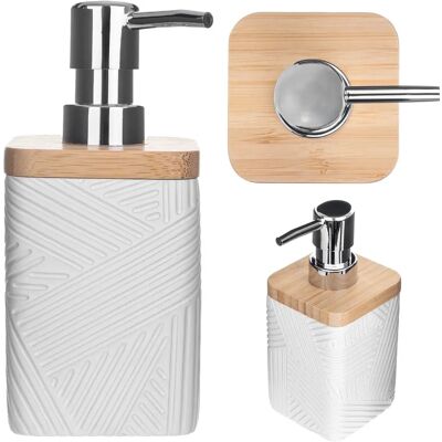 Kadax Liquid Soap Dispenser - 300ml, White - Bathroom Type Kadax Liquid Soap Dispenser - 300ml, White - Bathroom Type