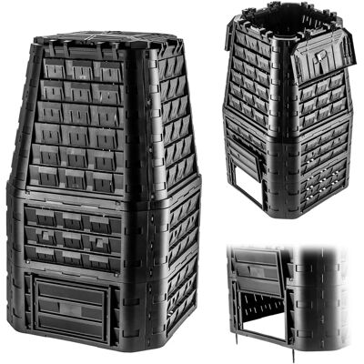 KADAX Garden Composter Large Modular All Year Frost Resistant Fertilizer 1050L KADAX Garden Composter Large Modular All Year Frost Resistant Fertilizer 1050L