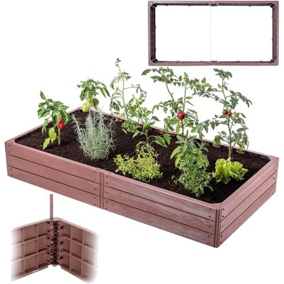 KADAX Ogród Łóżko - 150x75cm Wielofunkcyjny Podniesiony Łóżko - Ogród KADAX Ogród Łóżko - 150x75cm Wielofunkcyjny Podniesiony Łóżko - Ogród