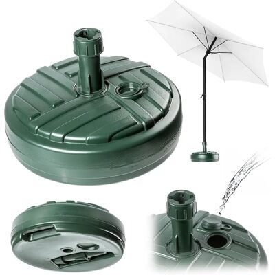 KADAX Parasol Base - 39cm, Green, Stable, Weatherproof KADAX Parasol Base - 39cm, Green, Stable, Weatherproof