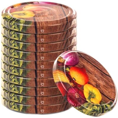KADAX Jar Lids - Screw Cap - Preserves - Food-Safe - Reusable - 66mm KADAX Jar Lids - Screw Cap - Preserves - Food-Safe - Reusable - 66mm