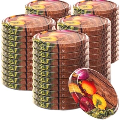 KADAX Jar Lids Fi66 Screw Cap Jar Lids Preserves KADAX Jar Lids Fi66 Screw Cap Jar Lids Preserves