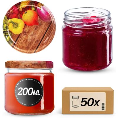 KADAX Jar with Lid 200ml - Preserves KADAX Jar with Lid 200ml - Preserves