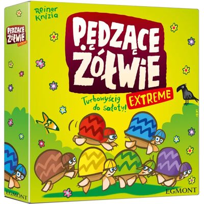 Egmont Ekstremalne Wyścigi Żółwi - Gra planszowa Egmont Ekstremalne Wyścigi Żółwi - Gra planszowa