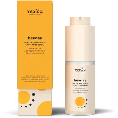 Resibo Resibo Light Serum mit dreifachem Vitamin C und Antioxidantien - 30ml Resibo Resibo Light Serum mit dreifachem Vitamin C und Antioxidantien - 30ml