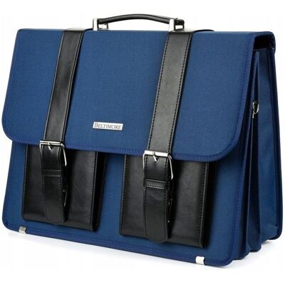 Beltimore - Luxe - Niebieski - Duży - Laptop bag Beltimore - Luxe - Niebieski - Duży - Laptop bag