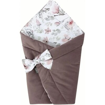 Bellochi Choco Rożek niemowlęcy - Wzór kwiatowy Bellochi Choco Rożek niemowlęcy - Wzór kwiatowy