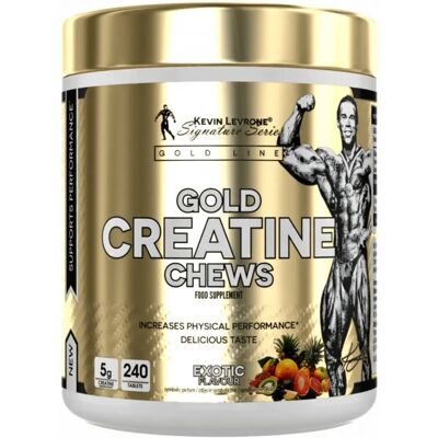 Levrone Gold Creatine - Tablet do żucia - Egzotyczny smak - 240 tabletek Levrone Gold Creatine - Tablet do żucia - Egzotyczny smak - 240 tabletek