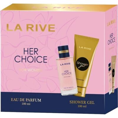 Set de parfum La Rive Her Choice - Floral & Vanilie - Femei Set de parfum La Rive Her Choice - Floral & Vanilie - Femei