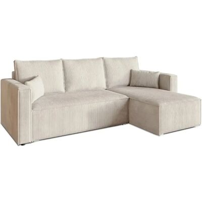 Sconto Creme Ecksofa 230cm - Schlafsofa Sconto Creme Ecksofa 230cm - Schlafsofa