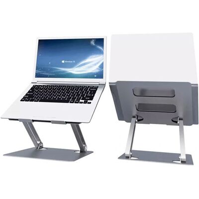 Mozos LS3-ALU Laptop-Ständer - Ergonomischer Aluminiumhalter Mozos LS3-ALU Laptop-Ständer - Ergonomischer Aluminiumhalter