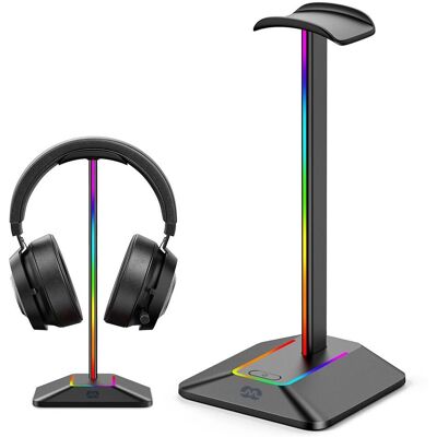 Mozos D12 Kopfhörerständer RGB LED USB Hub Mozos D12 Kopfhörerständer RGB LED USB Hub
