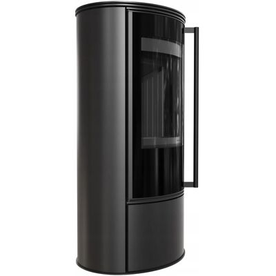 KRATKI Erik Holzofen - 5,5 kW, Schwarz, Ø 150, Thermotec KRATKI Erik Holzofen - 5,5 kW, Schwarz, Ø 150, Thermotec