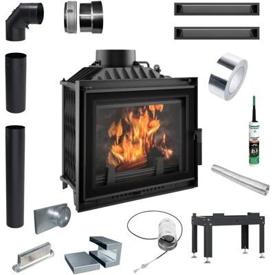 KRATKI - Antek Deco - 10kW - Ø180 - wkład kominkowy KRATKI - Antek Deco - 10kW - Ø180 - wkład kominkowy