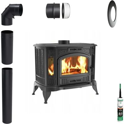 KRATKI - Koza K9 - 10 kW - Ø150 - Stove KRATKI - Koza K9 - 10 kW - Ø150 - Stove
