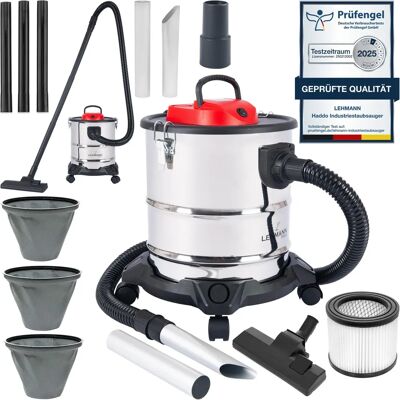 Aspiradora Industrial para Ceniza, Escombros y Polvo 2000W Lehmann Aspiradora Industrial para Ceniza, Escombros y Polvo 2000W Lehmann