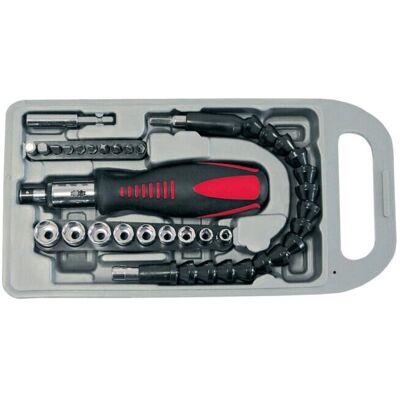 Proline Tools 10008 Universalschraubenzieher-Set - Schraubenzieher, Steckschlüssel, Ratschenschlüssel Proline Tools 10008 Universalschraubenzieher-Set - Schraubenzieher, Steckschlüssel, Ratschenschlüssel