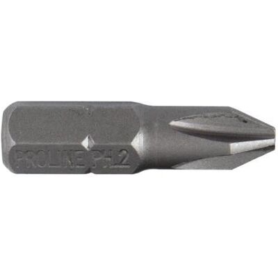 Ensemble de mèches Proline Tools - 2 pièces - Phillips 1/4" 25mm - Publicité Ensemble de mèches Proline Tools - 2 pièces - Phillips 1/4" 25mm - Publicité