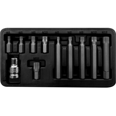 Proline Tools Bohrerset - 11-teilig - 10mm - Xzn M5-M12 - 3075mm Proline Tools Bohrerset - 11-teilig - 10mm - Xzn M5-M12 - 3075mm