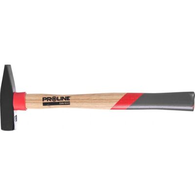 Proline Tools 12587 Młotek - 700G, Drewniana Rączka, Z Pokrywką z Tworzywa Proline Tools 12587 Młotek - 700G, Drewniana Rączka, Z Pokrywką z Tworzywa