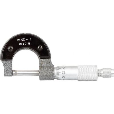 Proline Tools Mikrometer - 0-25mm, 0,01mm - Präzisionsgerät Proline Tools Mikrometer - 0-25mm, 0,01mm - Präzisionsgerät
