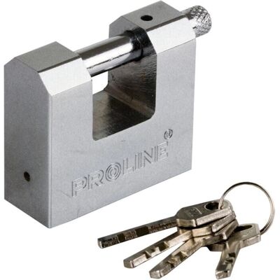 Proline Tools 24291 Vorhängeschloss - Verstärkt Gusseisen, 90mm, elektrischer Schlüssel Proline Tools 24291 Vorhängeschloss - Verstärkt Gusseisen, 90mm, elektrischer Schlüssel