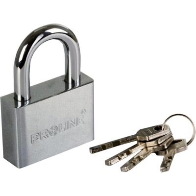 Proline Tools 24850 Cadenas - fonte renforcée, 50mm, dur - Cadenas - Publicité Proline Tools 24850 Cadenas - fonte renforcée, 50mm, dur - Cadenas - Publicité