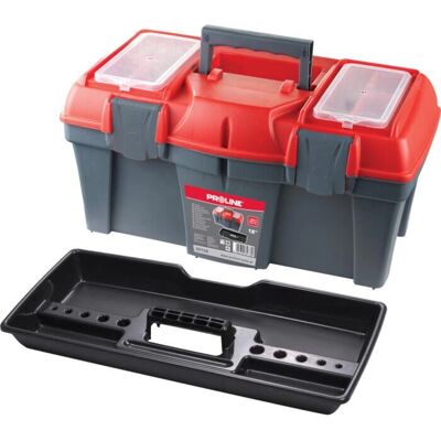 Proline Tools 35739 Skrzynka narzędziowa - Skrzynka narzędziowa z plastikową klamrą Proline Tools 35739 Skrzynka narzędziowa - Skrzynka narzędziowa z plastikową klamrą