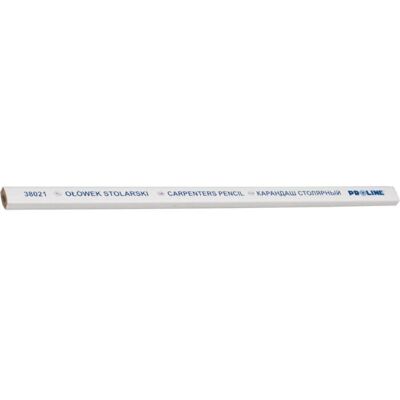 Pro Line Studio 38021 Weißer Tischlerbleistift - Bleistift Pro Line Studio 38021 Weißer Tischlerbleistift - Bleistift