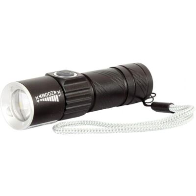 Latarka LED Zoom z aluminium od Pro Line Studio - Kompaktowa, Wielofunkcyjna, Wielowariantowa Latarka LED Zoom z aluminium od Pro Line Studio - Kompaktowa, Wielofunkcyjna, Wielowariantowa
