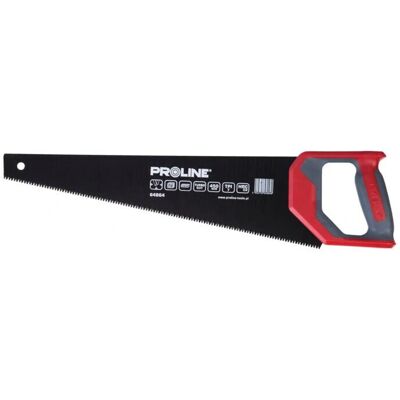 Proline Tools Ręczna piła - 7 zębów na cal, 500mm - Cięcie drewna Proline Tools Ręczna piła - 7 zębów na cal, 500mm - Cięcie drewna
