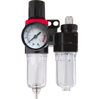 Proline Druckluftzubehör - Manometer, Filter, Öl - 1 Stück Proline Druckluftzubehör - Manometer, Filter, Öl - 1 Stück