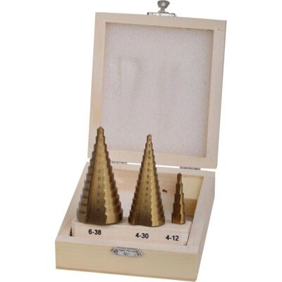 ProLine Bohrer-Set 3 Stück - Metall, Stahl, Kunststoff - Bohrer ProLine Bohrer-Set 3 Stück - Metall, Stahl, Kunststoff - Bohrer