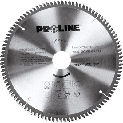 Proline Tools 84722 Kreissägeblatt - Nichteisenmetalle Proline Tools 84722 Kreissägeblatt - Nichteisenmetalle