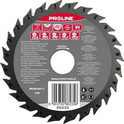 Proline Tools 86237 Hoja de sierra circular - Hoja de sierra circular Proline Tools 86237 Hoja de sierra circular - Hoja de sierra circular