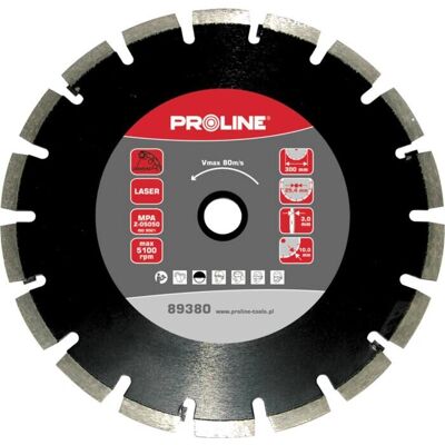 Proline Tools 89385 Winkelmutterzubehör - Diamanttrennscheibe LASER Proline Tools 89385 Winkelmutterzubehör - Diamanttrennscheibe LASER