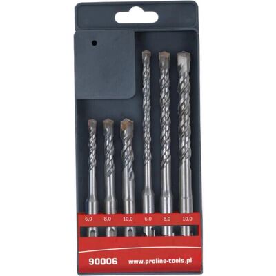 Proline Tools Bohrer-Set - 6 Steinbohrer SDS Plus Proline Tools Bohrer-Set - 6 Steinbohrer SDS Plus