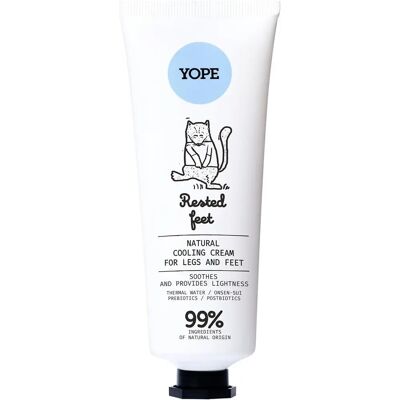 Yope Natürliche kühlende Fußcreme - Wypoczete Stopy 75ml Yope Natürliche kühlende Fußcreme - Wypoczete Stopy 75ml