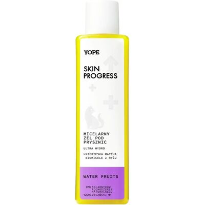 Yope Ultra Hydro Fruits Micellar Shower Gel - Hydratierend, Natürliche Extrakte, Erfrischender Duft Yope Ultra Hydro Fruits Micellar Shower Gel - Hydratierend, Natürliche Extrakte, Erfrischender Duft