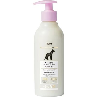 Săpun de Mână Yope cu Pižmo Cremoso - Formulă Hidratantă Naturală Săpun de Mână Yope cu Pižmo Cremoso - Formulă Hidratantă Naturală
